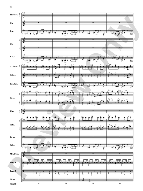 Velocity - Concert Band Conductor Score & Parts (Digital Download)