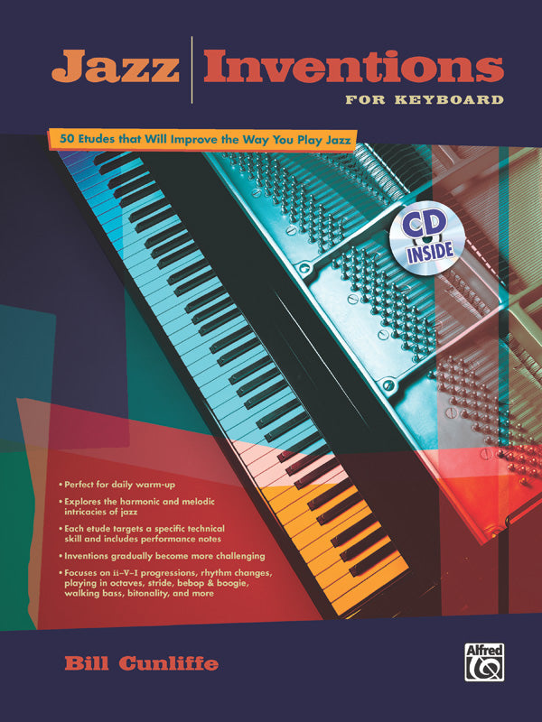 JAZZ INVENTIONS FOR KEYBOARD BK/CD