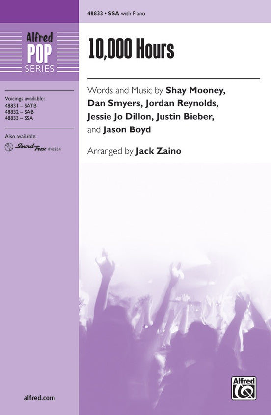 10,000 Hours - SSA Choral Octavo (Digital Download)