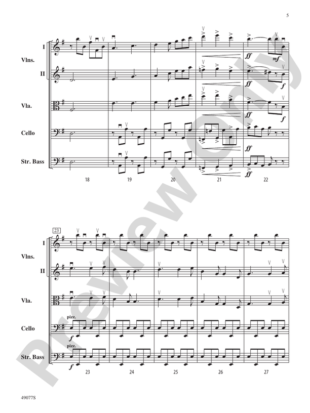 Yakama Variants - String Orchestra Conductor Score & Parts (Digital Download)