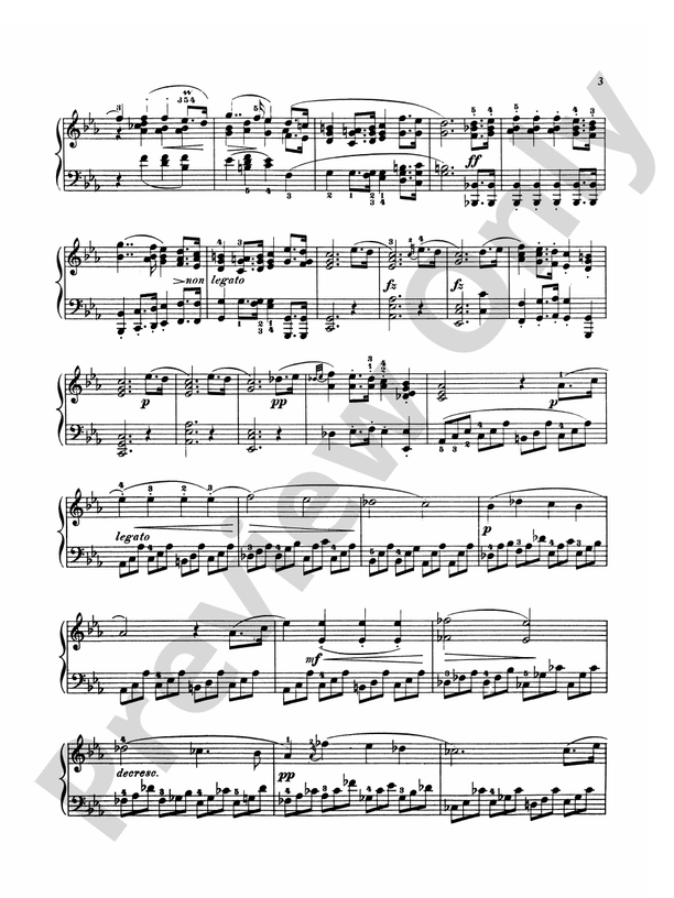 Schubert - Four Impromptus, Op. 90 (Ed. Giuseppe Buonamici) - Piano Solo (Digital Download)