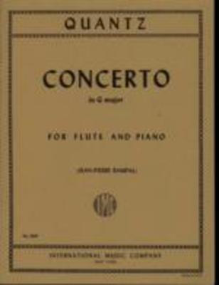 Quantz - Concerto in Gmaj QV5/174 - Flute/Piano Accompaniment IMC IMC2687