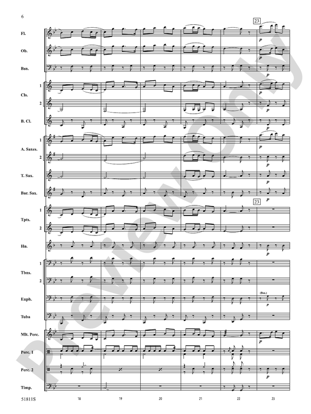 Irish Fantasy - Concert Band Conductor Score & Parts(Digital Download)