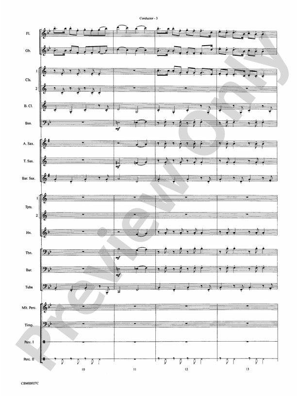 How the Grinch Stole Christmas (Grade 2) - Concert Band Conductor Score & Parts (Digital Download)