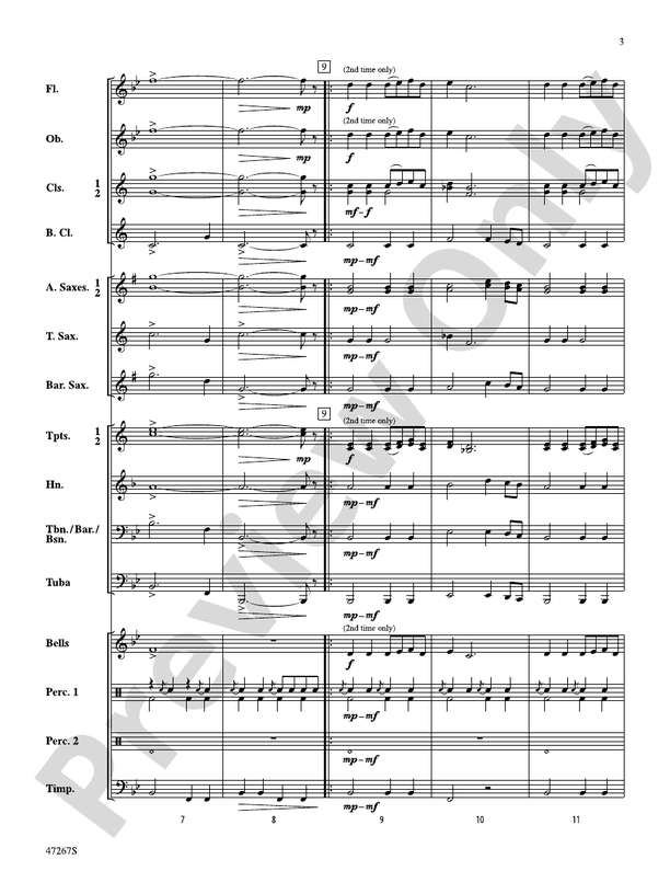 Of Pride and Power - Concert Band Conductor Score & Parts (Digital Download)
