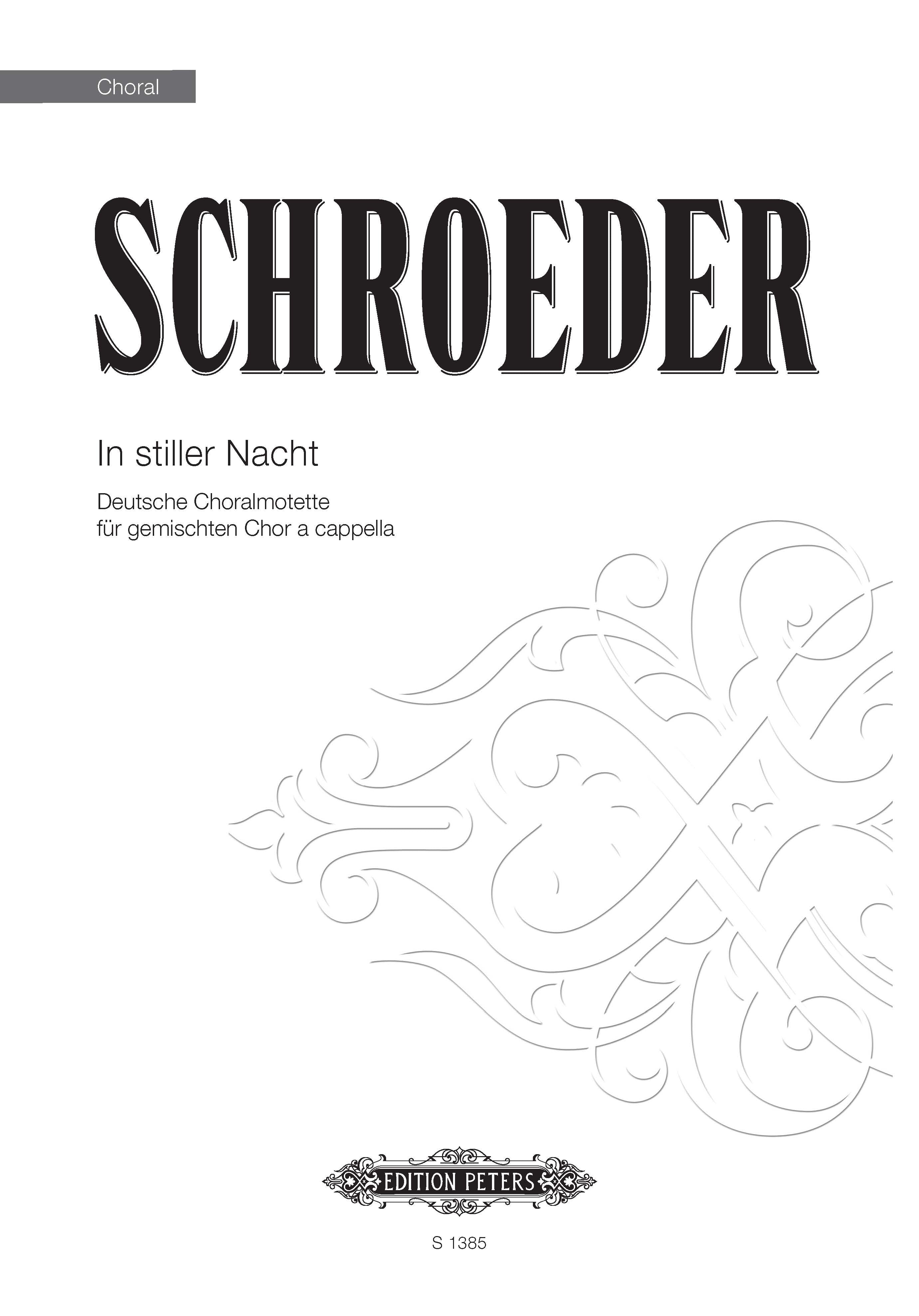 In Stiller Nacht - SATB Choral Octavo (Digital Download)