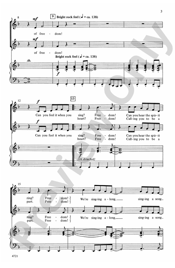 Freedom! – 2-Part Choral Octavo (Digital Download)