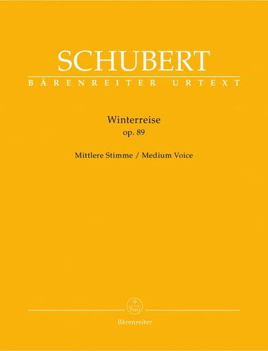 Winterreise Op 89 D 911 Medium Voice