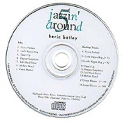 Jazzin' Around 5 - CD only - Piano Kerin Bailey Music CD