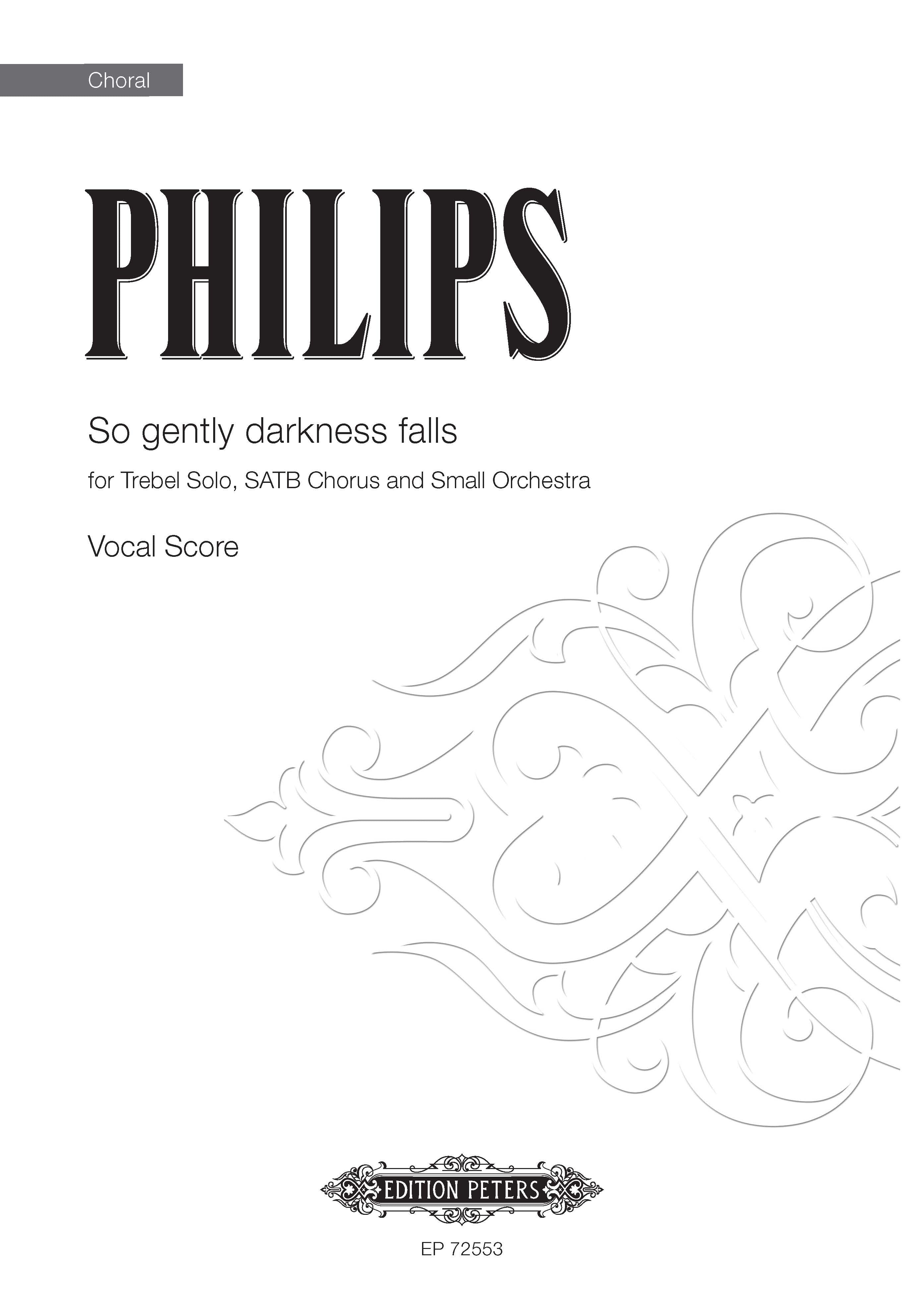 So Gently Darkness Falls (EP72553) - Orchestra/Treble Voice(s)/SATB Choral Octavo (Digital Download)