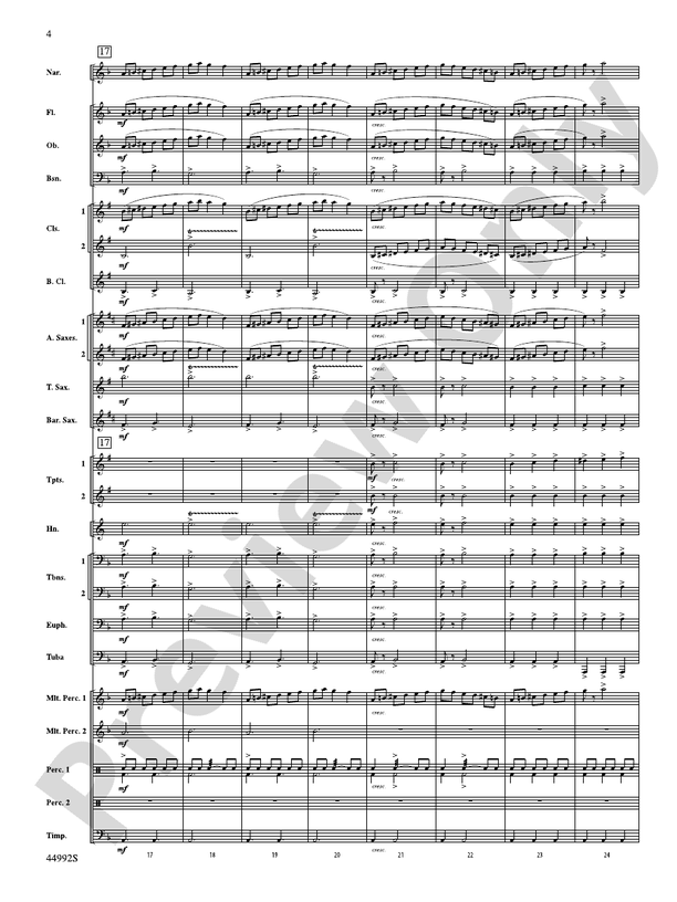 A Christmas Tale - Concert Band Conductor Score & Parts (Digital Download)