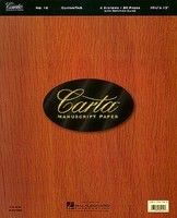 Carta Manuscript Paper No. 16 - Carta Guitar Paper - Various Authors Hal Leonard