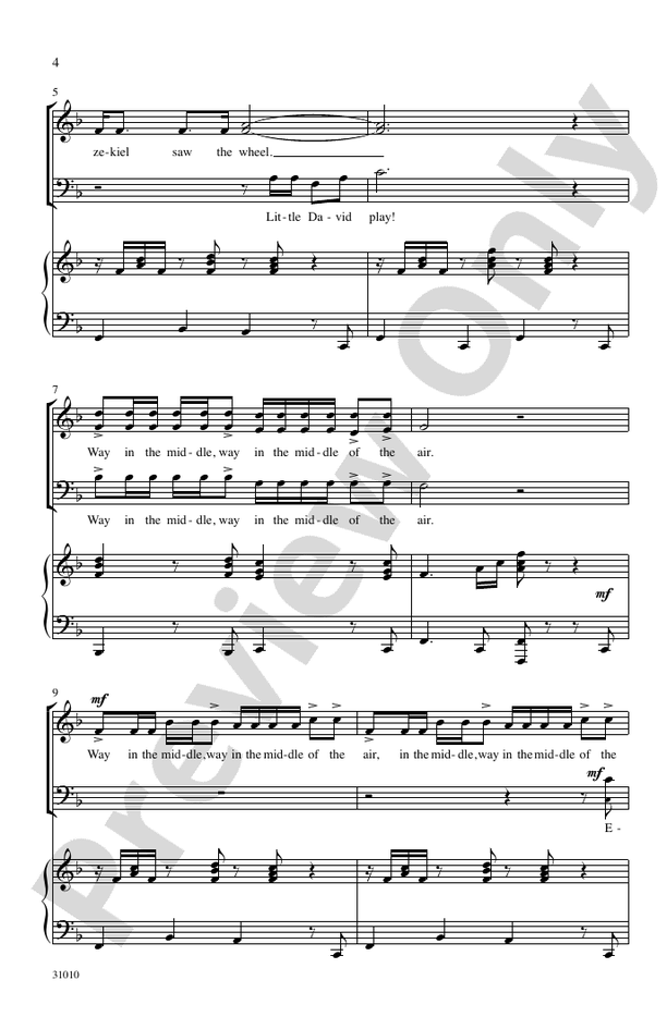 Ezekiel and David – 3-Part Mixed Choral Octavo (Digital Download)