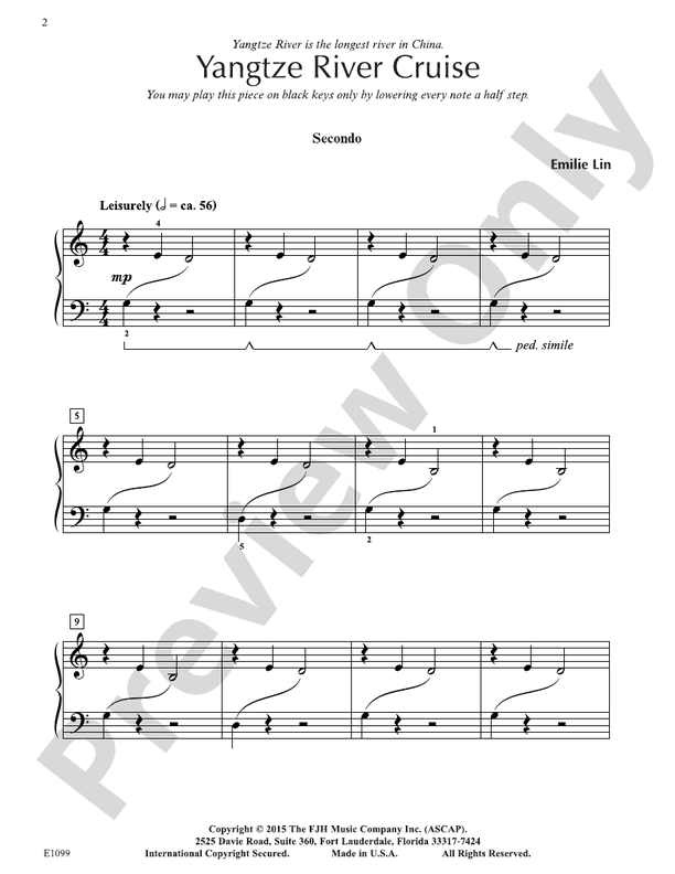 Yangtze River Cruise - Piano (Digital Download)