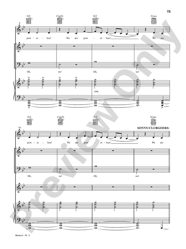 Blackout (Music from the Original Motion Picture Soundtrack, In The Heights) - PVG (Digital Download)