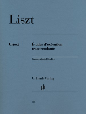 Liszt - Transcendental Studies - Piano Solo Henle HN717
