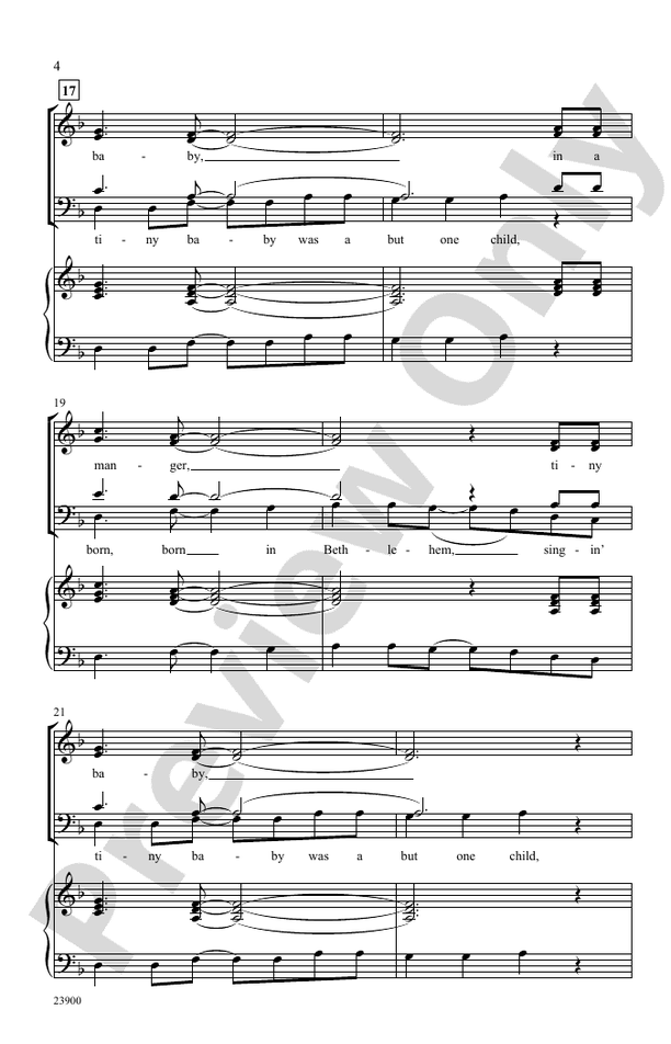 Bethlehem Spiritual – SATB, a cappella Choral Octavo (Digital Download)
