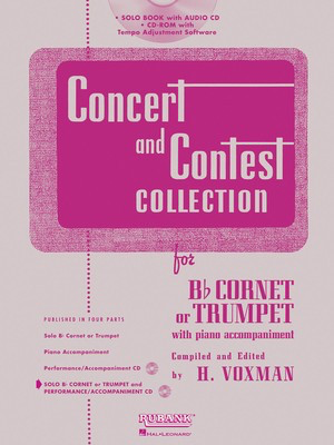 Concert and Contest Collection for Trumpet - Trumpet Himie Voxman Rubank Publications /CD