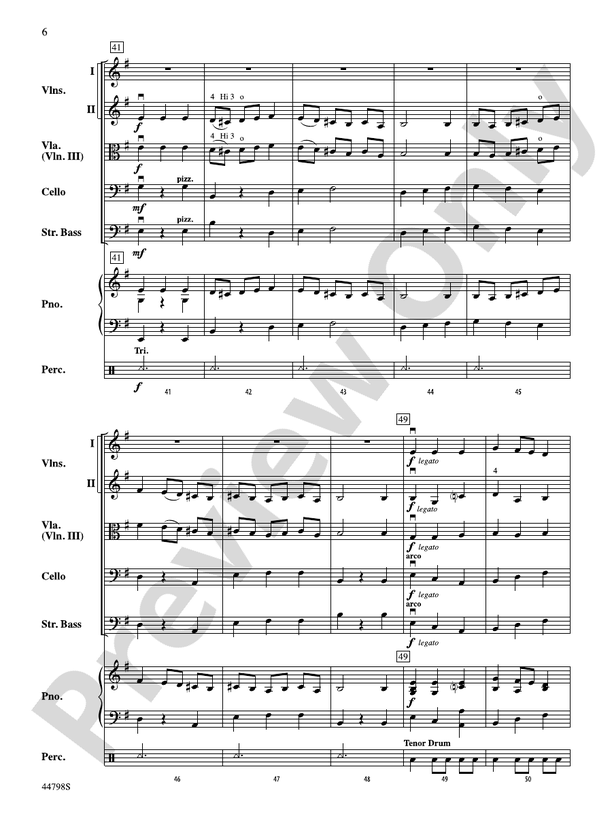 French Dance - String Orchestra Conductor Score & Parts (Digital Download)