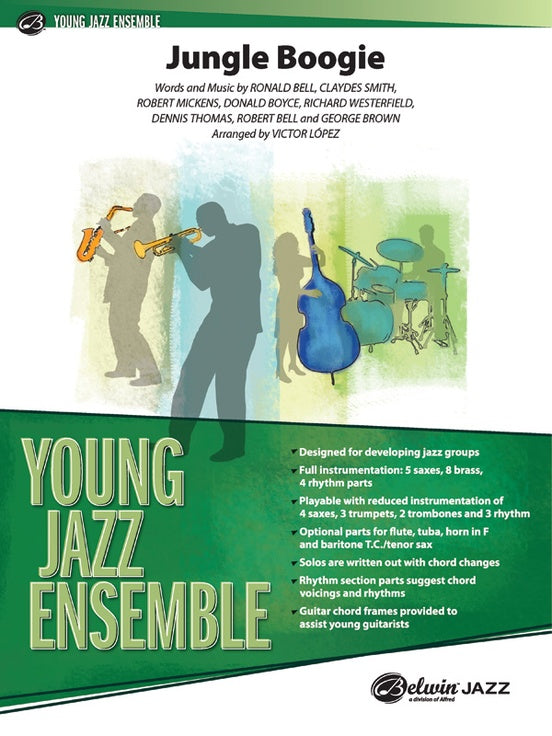 Jungle Boogie - Jazz Ensemble Conductor Score & Parts (Digital Download)
