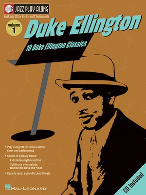 Duke Ellington - Jazz Play-Along Volume 1 - Duke Ellington - Bb Instrument|Bass Clef Instrument|C Instrument|Eb Instrument Hal Leonard Lead Sheet /CD