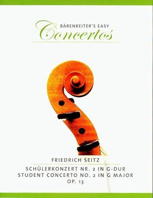 Student Concerto in G Major Op 13 Violin/Piano