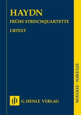 String Quartets Vol. 1 Early - Study Score - Joseph Haydn - G. Henle Verlag Study Score Score