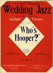 The Wedding Jazz (from 'Who's Hooper?') - Vocal/Piano (Digital Download)