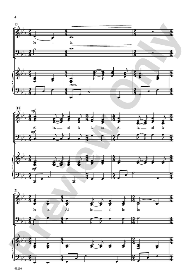 Festival Alleluia – SAB Choral Octavo (Digital Download)