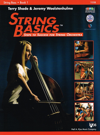 String Basics Book 1 - Double Bass Part by Shade/Woolstenhulme Kjos 115SB