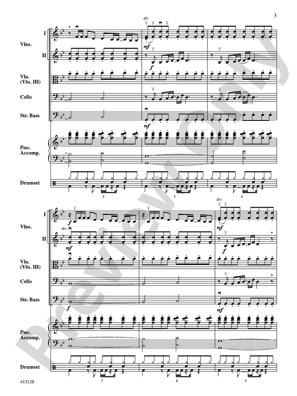 Roar - String Orchestra Conductor Score & Parts (Digital Download)