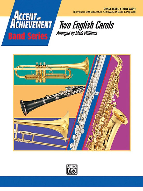 Two English Carols - Concert Band Conductor Score & Parts (Digital Download)