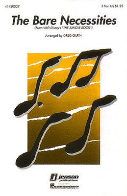 The Bare Necessities - Terry Gilkyson - 2-Part Greg Gilpin Hal Leonard Octavo