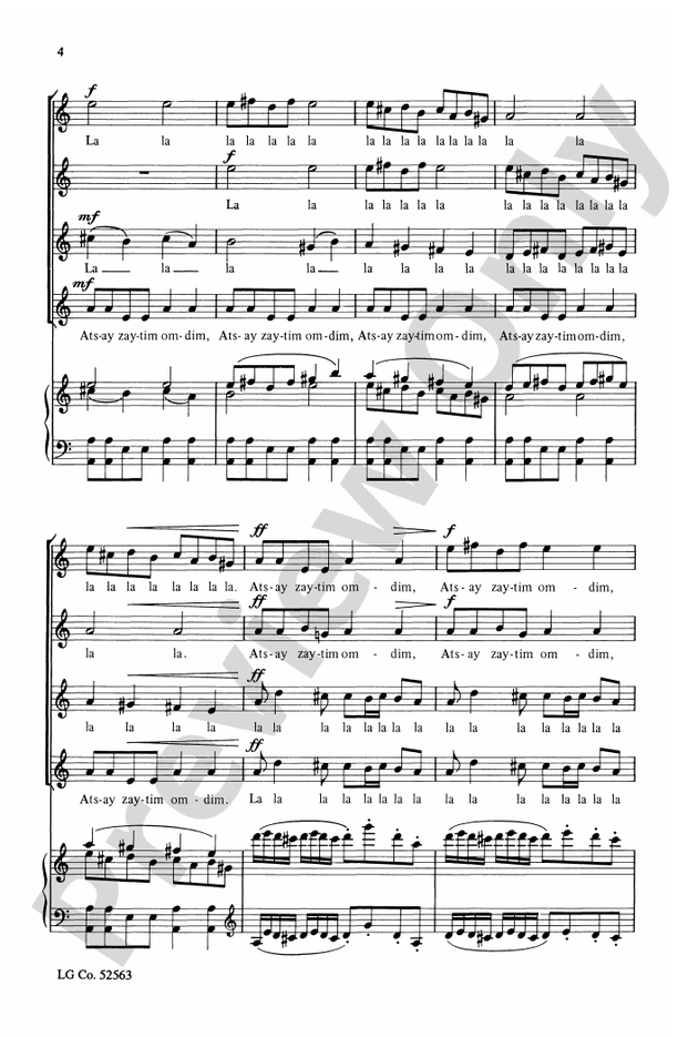 Round the Globe (Part 4) - SSAA Choral Work (Digital Download)