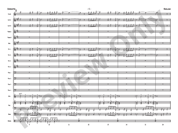 Backlash – Jazz Ensemble Conductor Score & Parts (Digital Download)