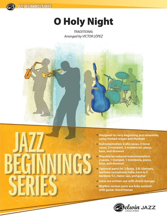 O Holy Night – Jazz Ensemble Conductor Score & Parts (Digital Download)