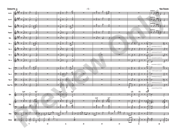 New Rhumba – Jazz Ensemble Conductor Score & Parts (Digital Download)