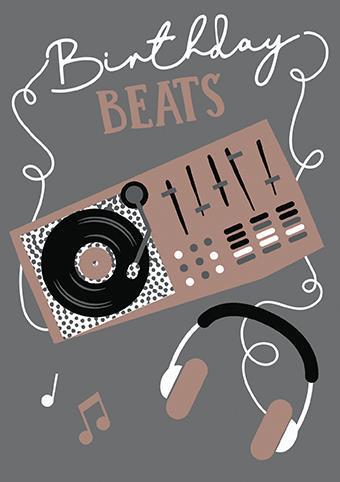 Greeting Card Birthday Beats