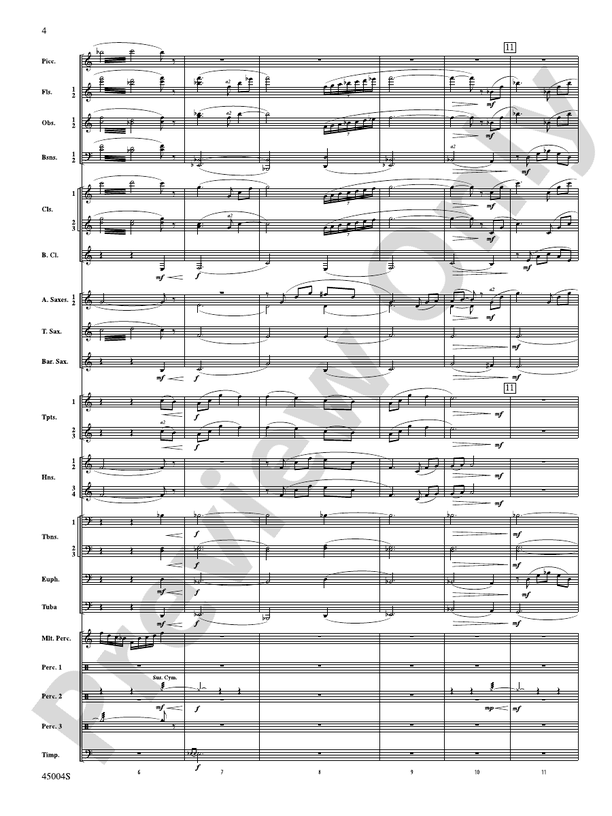 Red Rock Mountain - Concert Band Conductor Score & Parts (Digital Download)