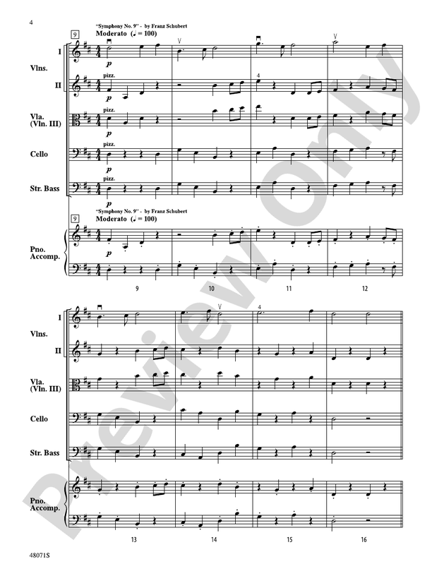Bottom of the Ninth/SIS - String Orchestra Conductor Score & Parts (Digital Download)