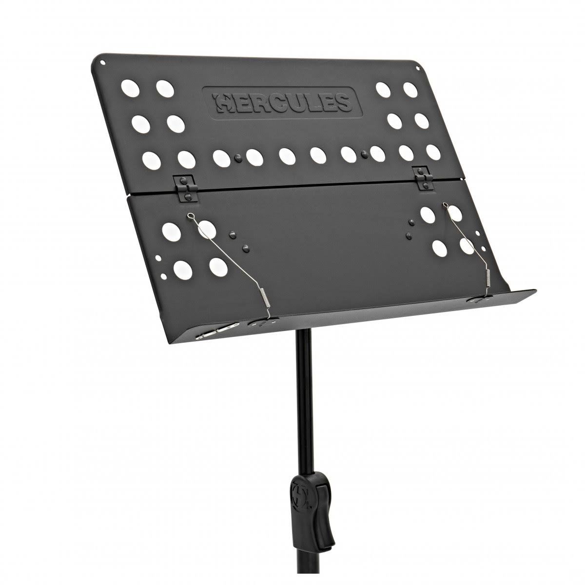 Hercules Tripod Orchestra Music Stand with Foldable Desk