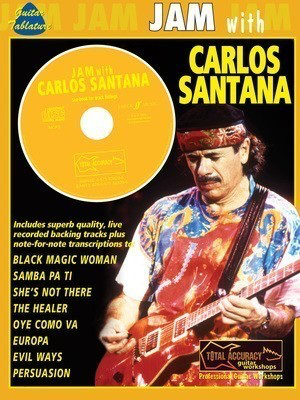Jam with Carlos Santana - Guitar IMP Guitar TAB /CD