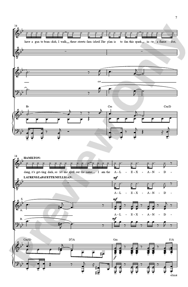 My Shot – SAB Choral Octavo (Digital Download)