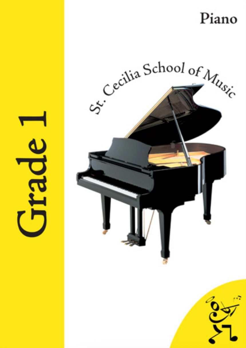 St Cecilia School of Music (SCSM) Piano Examination Book - Grade One