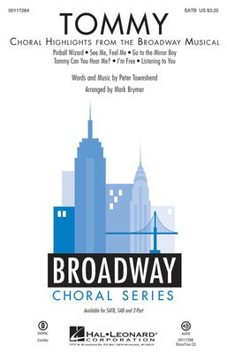 Tommy - Choral Highlights from the Broadway Musical - Peter Townshend - Mark Brymer Hal Leonard ShowTrax CD CD