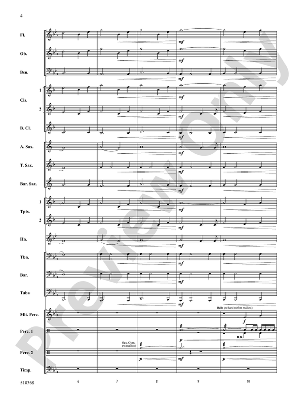 An American Celebration - Concert Band Conductor Score & Parts(Digital Download)