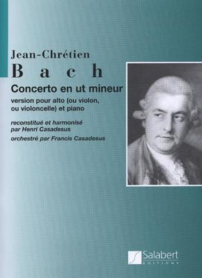 Casadesus - Concerto in Cmin - Viola/Piano Accompaniment Salabert (formerly Attributed to Bach JC)