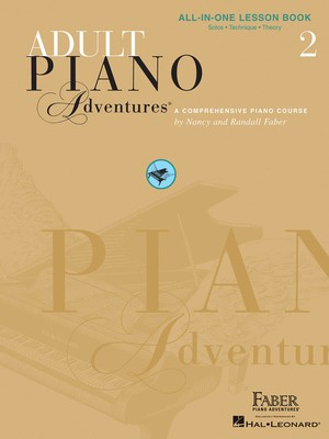 Adult Piano Adventures All-In-One Lesson Book 2 - Piano by Faber/Faber Hal Leonard 420246