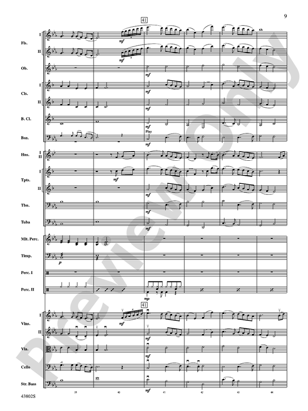 Josh Groban Gold - Full Orchestra Conductor Score & Parts (Digital Download)