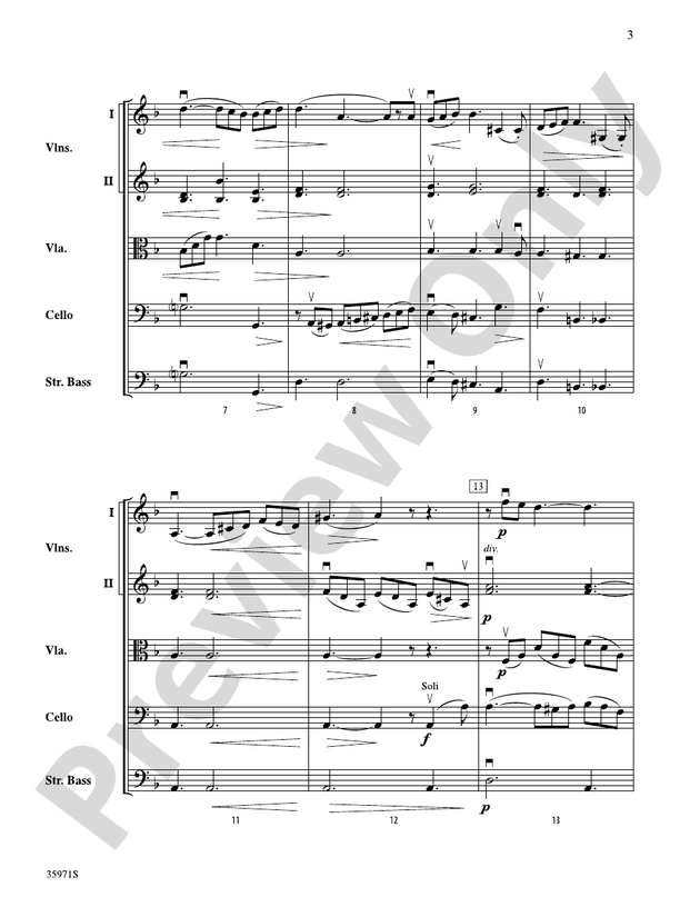 Madrigale – String Orchestra Conductor Score & Parts (Digital Download)